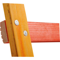 ECHELLE DE TOIT EN BOIS